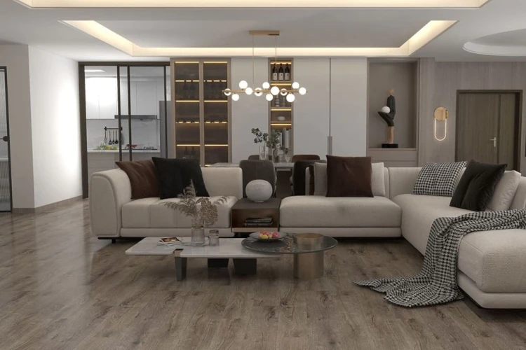 Кварц-виниловый ламинат Linderwood Quartz LQ-06 Ризе на otdelka1.ru