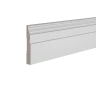 Плинтус белый Ultrawood Base 0022p 2000x80x12 на otdelka1.ru