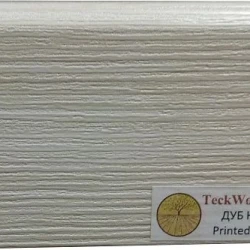 Плинтус МДФ Теквуд / Teckwood 75мм Дуб Нобл