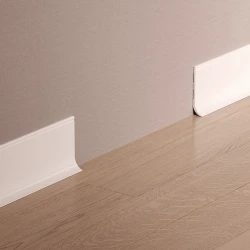 Плинтус Cosca PL003 80х18 2000мм Экополимер