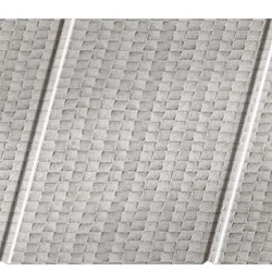Реечный потолок Ceiling group 150C 500 Кожа серебро