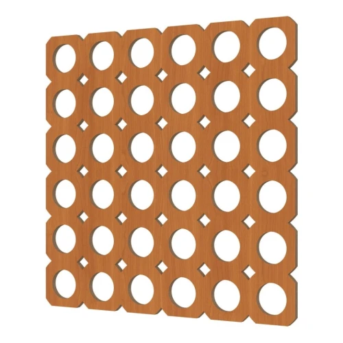 Перфорированная панель Cosca Цирко 600х1200мм ХДФ на otdelka1.ru