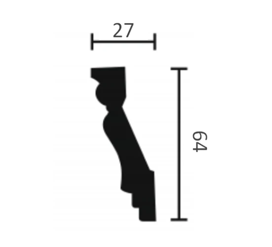 Карниз NMC Z8 Arstyl на otdelka1.ru