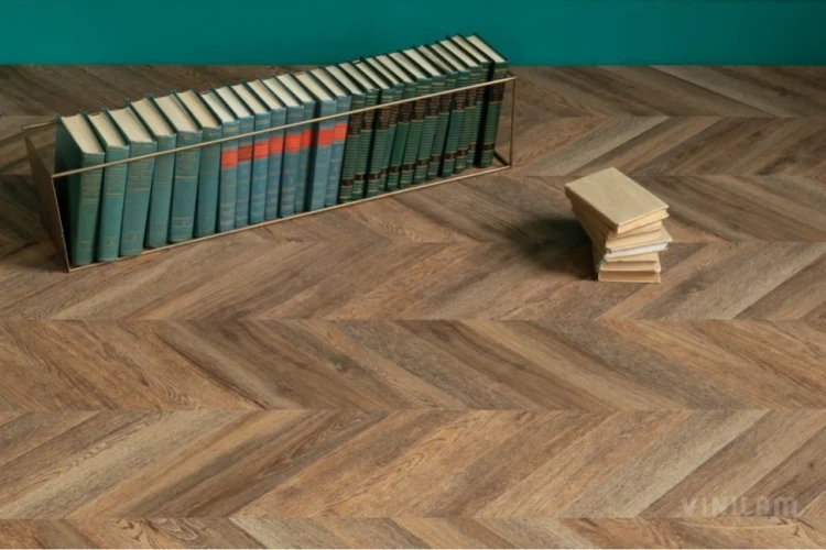 Виниловый Ламинат Винилам / Vinilam Chevron RI153610CL4 Нормандия на Otdelka1.ru