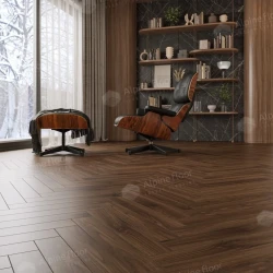 Ламинат Alpine Floor Herringbone 10 LF107-12 Орех Трентино