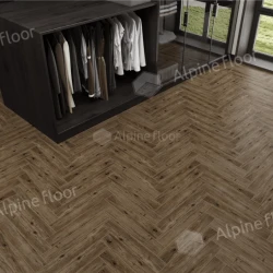 Ламинат Alpine floor Herringbone 12 PRO LF106-10 Дуб Бордо