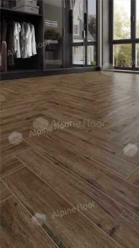 Ламинат Alpine floor Herringbone 12 PRO LF106-10 Дуб Бордо на Otdelka1.ru