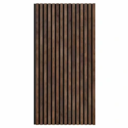 Акустическая реечная панель Cosca Дуб Барон темный 1200 мм