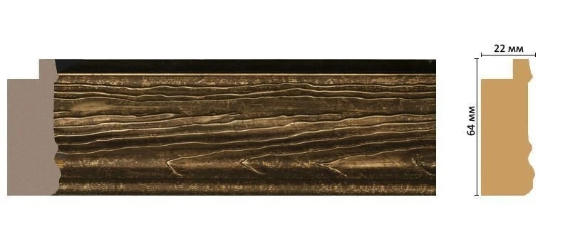 Багет Decomaster FM14-1 на otdelka1.ru