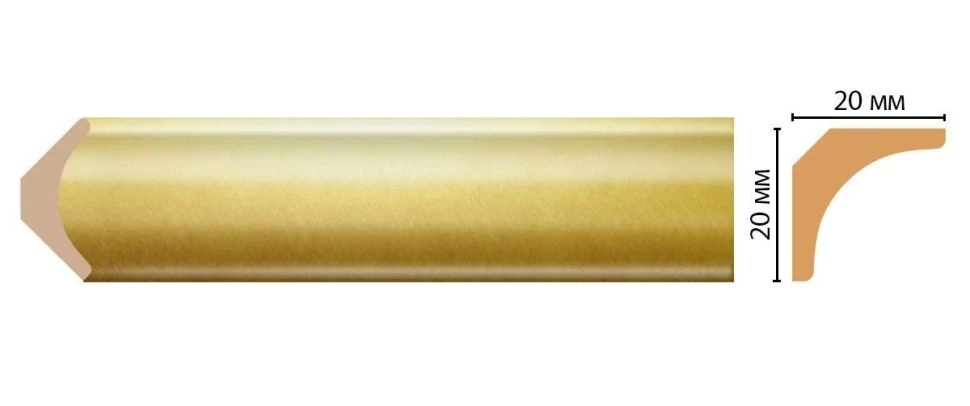 Карниз потолочный Decomaster D133-374 на Otdelka1.ru