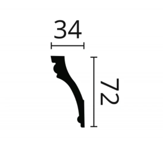 Карниз NMC Z9 Arstyl на otdelka1.ru