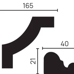 Декоративный элемент Decor Dizayn C1-DD608