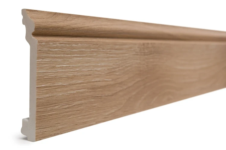 Плинтус полимерный Decor Dizayn 701-90SH на otdelka1.ru