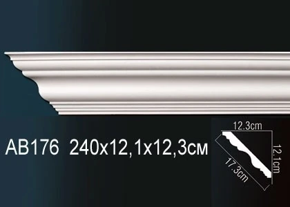 Карниз Perfect / Перфект AB176 на Otdelka1.ru