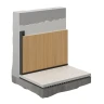 Стеновая панель Decaro WallPanels Дерево / Wood D1101 Чистый дуб на Otdelka1.ru