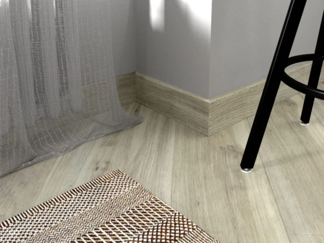 Плинтус Fine Floor FF-1574 Дуб Верона на otdelka1.ru