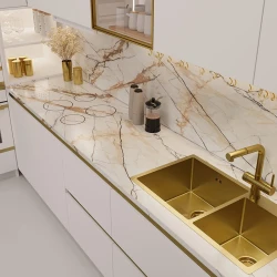 Мойка для кухни EMAR EMB-210 PVD Nano Golden