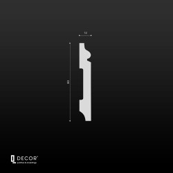 Дюрополимерный плинтус Q Decor SX020