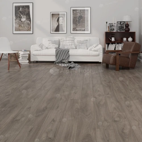 Ламинат Альпайн флор / Alpine floor Albero A1015 Дуб Смоук на Otdelka1.ru