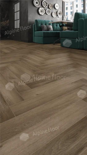 Ламинат Alpine floor Herringbone 12 PRO LF106-11 Дуб Анжу на Otdelka1.ru