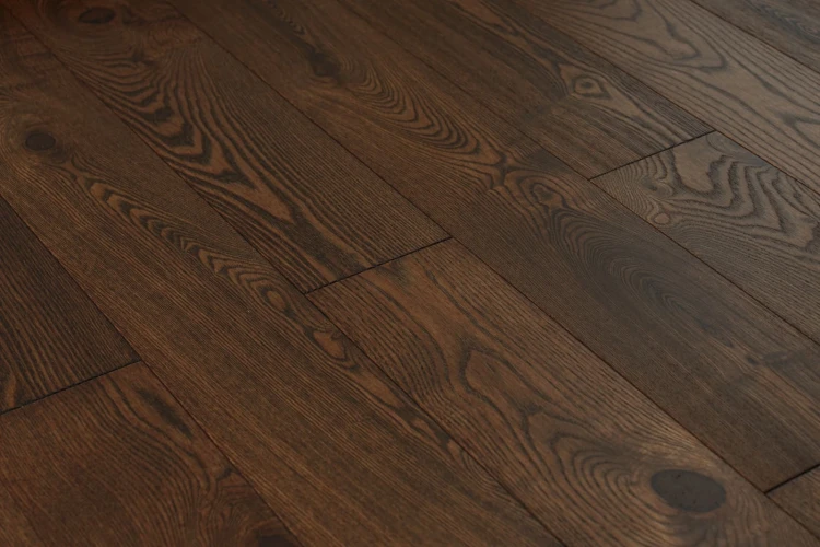 Паркетная доска Амбер вуд / Amber wood Фьюжн Ясень Шоколад на otdelka1.ru
