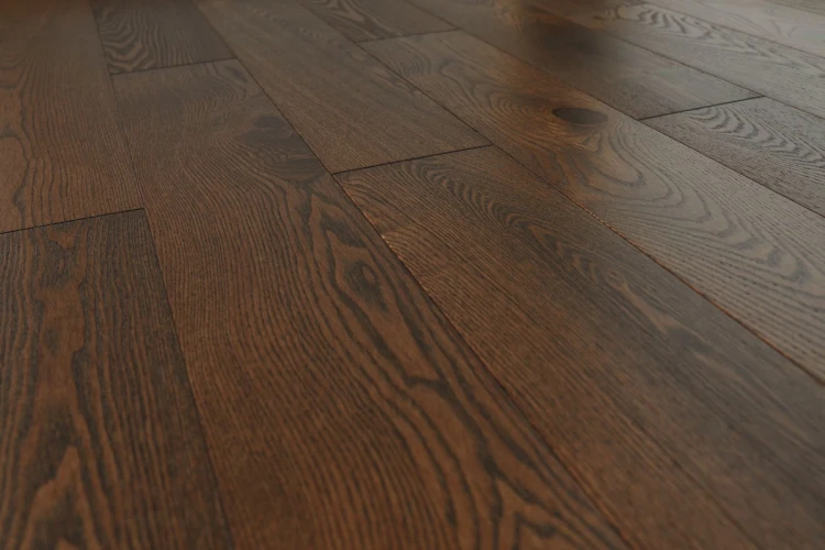 Паркетная доска Амбер вуд / Amber wood Фьюжн Ясень Шоколад на otdelka1.ru