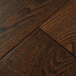 Паркетная доска Амбер вуд / Amber wood Фьюжн Ясень Шоколад