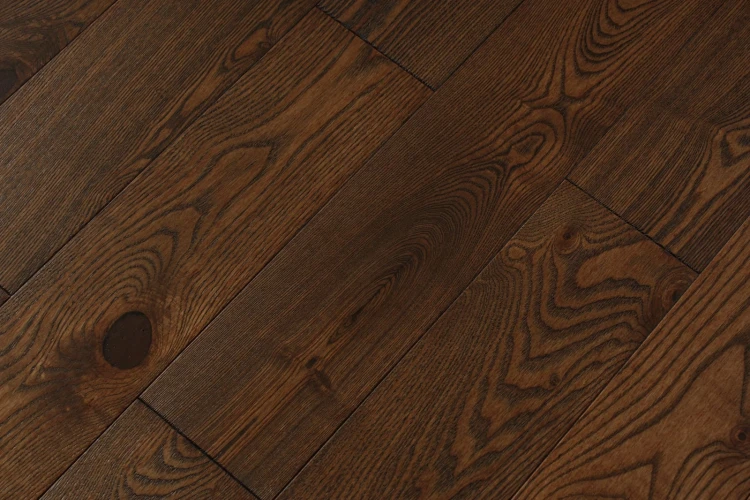 Паркетная доска Амбер вуд / Amber wood Фьюжн Ясень Шоколад на otdelka1.ru