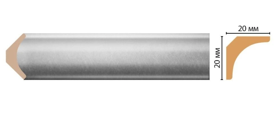 Карниз потолочный Decomaster D133-375 на Otdelka1.ru
