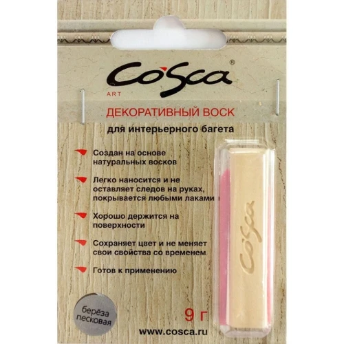 Воск мягкий Cosca Берёза песковая на Otdelka1.ru