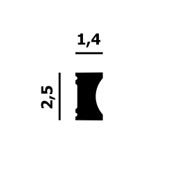 Молдинг Perfect / Перфект P236