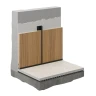 Стеновая панель Decaro WallPanels Дерево / Wood D1102 Натуральный орех на Otdelka1.ru