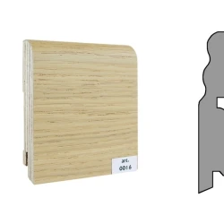 Плинтус шпонированный Finitura Dekor 100x19 №016