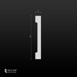 Дюрополимерный плинтус Q Decor SX034