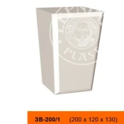 Фасадный замок LepninaPlast ЗВ-200/1