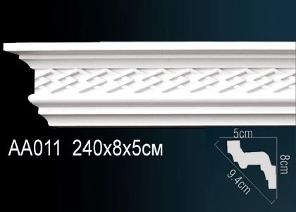 Карниз Perfect / Перфект AA011F на otdelka1.ru