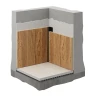 Стеновая панель Decaro WallPanels Дерево / Wood D1103 Дуб рустикальный на Otdelka1.ru