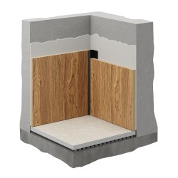 Стеновая панель Decaro WallPanels Дерево / Wood D1103 Дуб рустикальный