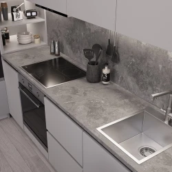 Мойка для кухни EMAR EMB-128A PVD Nano Satine