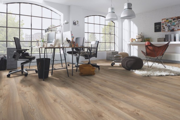 Ламинат Кронотекс / Kronotex Mammut D3669 Дуб Макро бежевый на otdelka1.ru