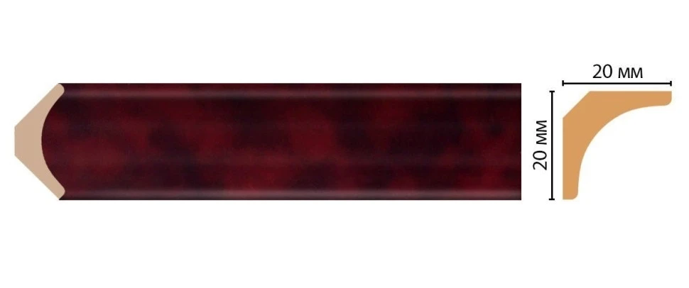 Карниз потолочный Decomaster D133-62