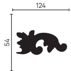 Декоративный элемент Decor Dizayn H1-157A LR