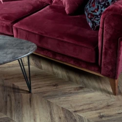Виниловый Ламинат Винилам / Vinilam Parquet Chevron I107516 Шеврон Лувр