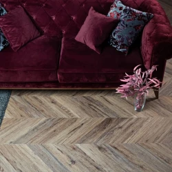 Виниловый Ламинат Винилам / Vinilam Parquet Chevron I107516 Шеврон Лувр