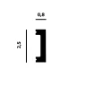 Молдинг Perfect / Перфект P155 на Otdelka1.ru