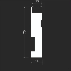 Плинтус Evrowood PN 022 LED