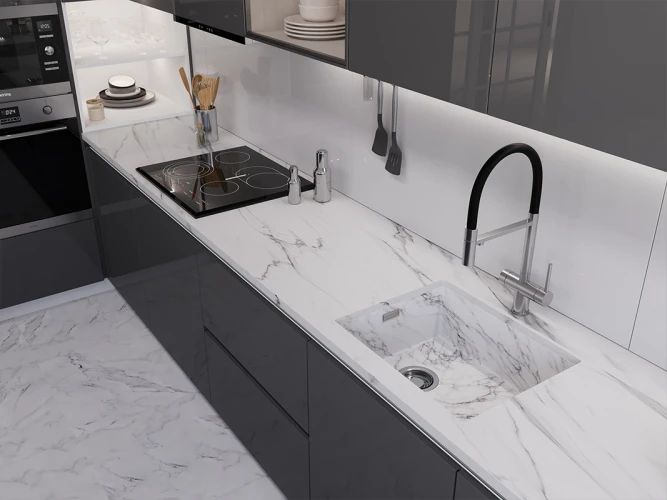 Мойка для кухни EMAR EMB-540 (UN) White Elegant на Otdelka1.ru