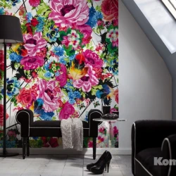 4-749 Фотообои KOMAR "Романтика цветов" 184х254 см бумажные