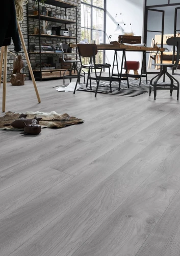 Ламинат Кронотекс / Kronotex Mammut D3670 Дуб Макро светло-серый на otdelka1.ru
