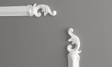Декоративный элемент Decor Dizayn H1-DD002 LR на otdelka1.ru